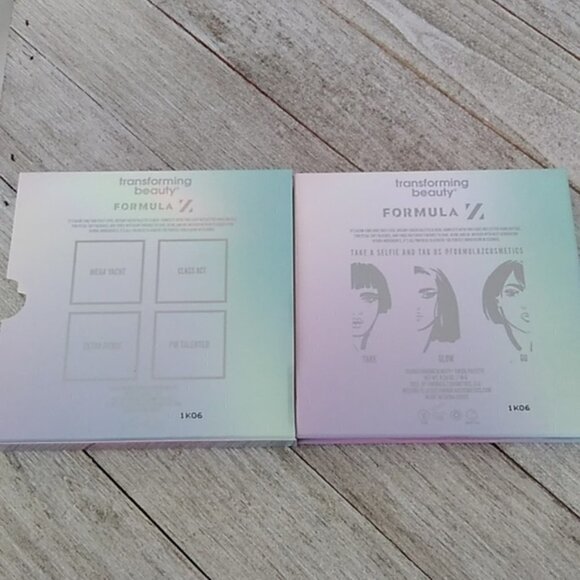 NIB FORMULA Z COSMETICS Transforming Beauty Cheek Palette - Picture 5 of 11